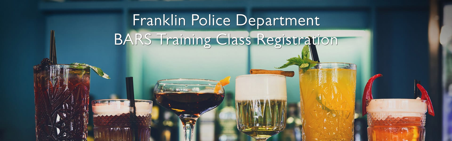 franklin nc police BARS training registration